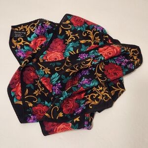 The Specialty House Silk Rose Scarf